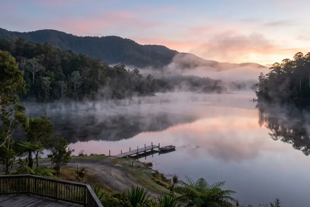 Baroon Pocket Dam Lake Baroon near Montville accommodation